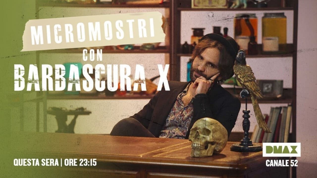 Poster della serie Micromostri con Barbascura X