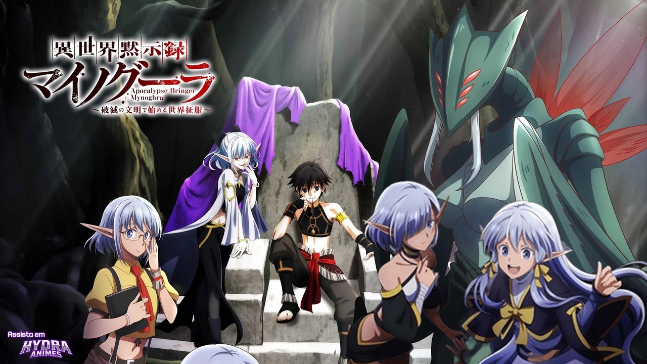 Poster della serie Apocalypse Bringer Mynoghra: World Conquest Starts with the Civilization of Ruin