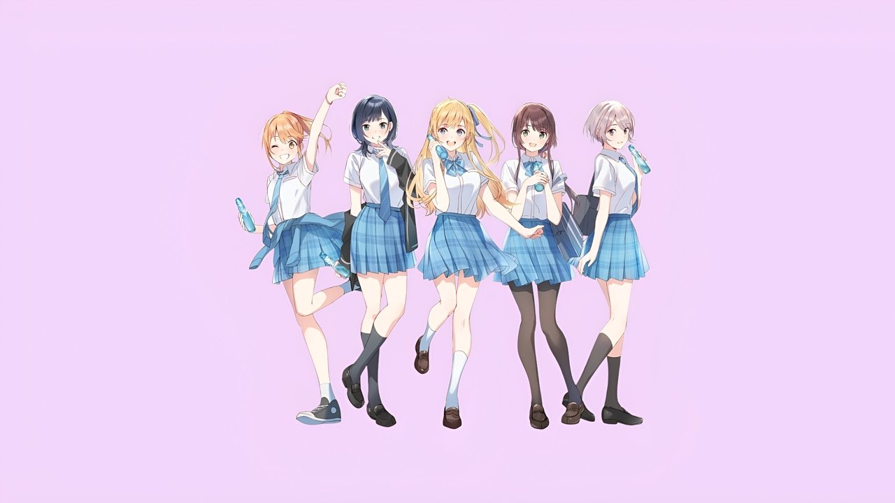 Poster della serie Chitose Is in the Ramune Bottle