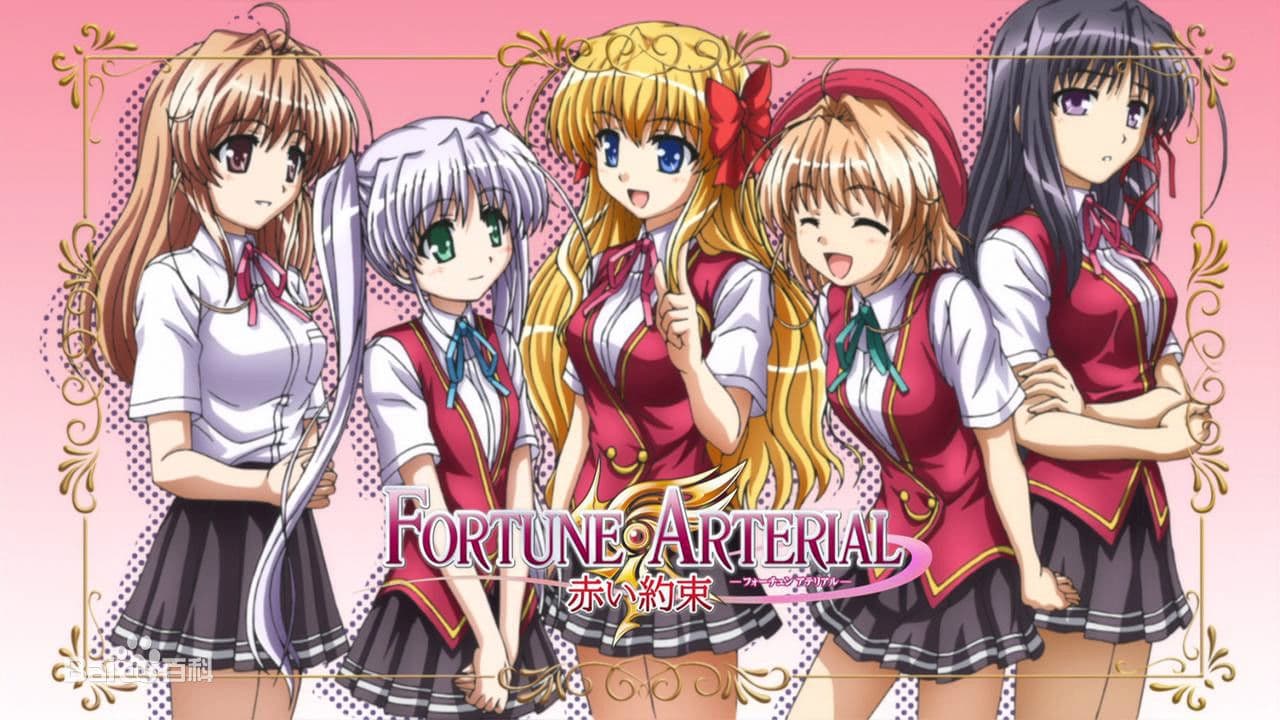 Poster della serie Fortune Arterial: Red Promise