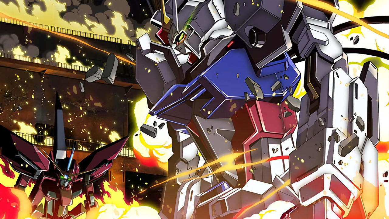 Poster della serie Mobile Suit Gundam SEED