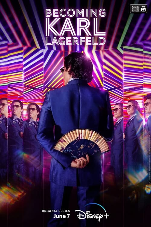 Poster della serie Becoming Karl Lagerfeld