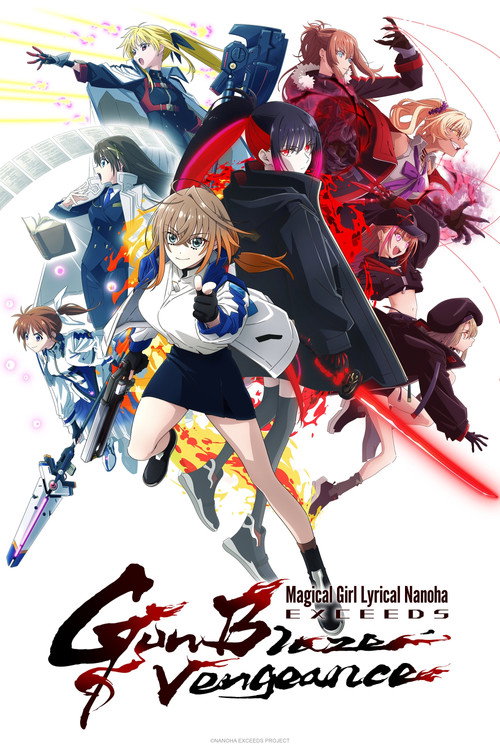 Poster della serie Magical Girl Lyrical NANOHA EXCEEDS Gun Blaze Vengeance